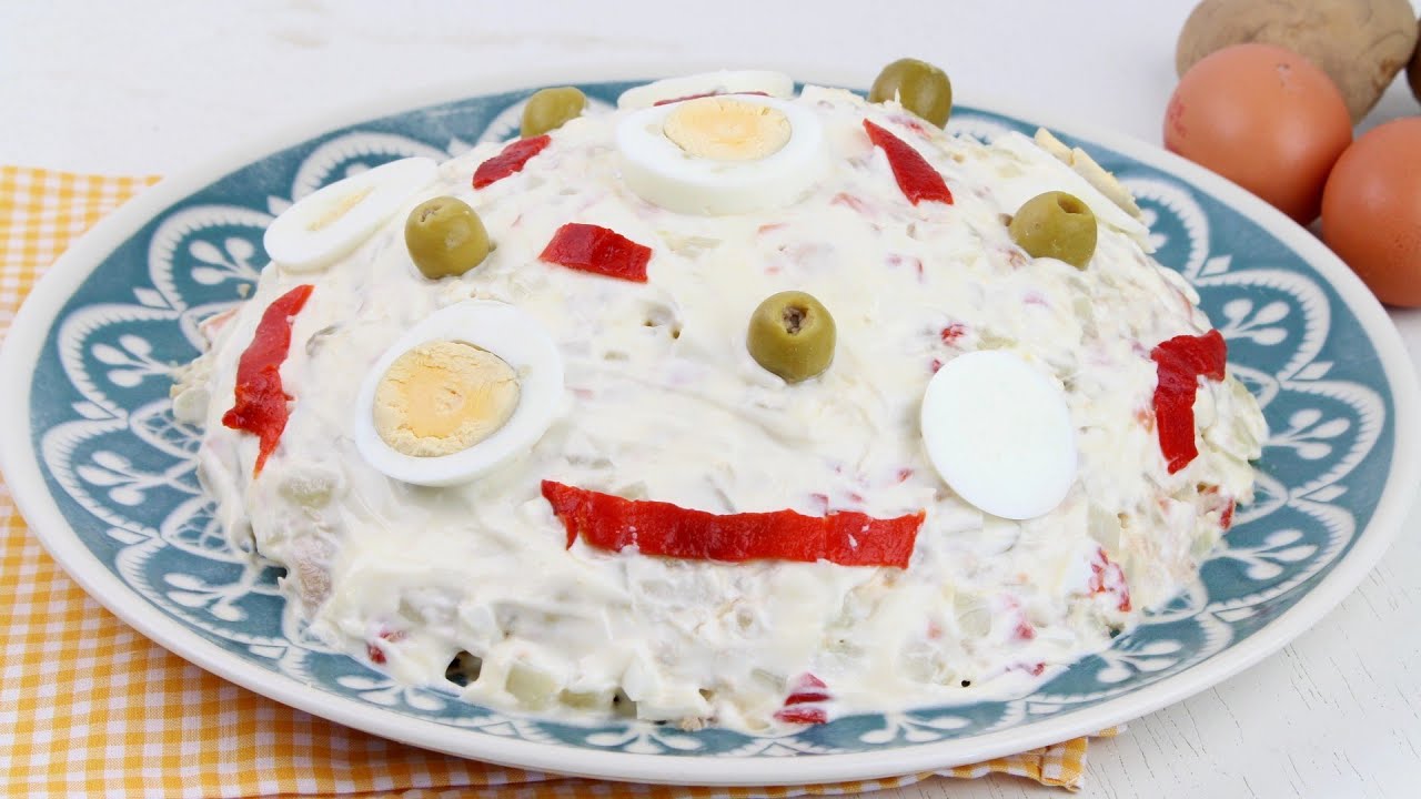 🥔🥚ENSALADILLA RUSA EN THERMOMIX🥚🥔 | Receta de verano con Thermomix