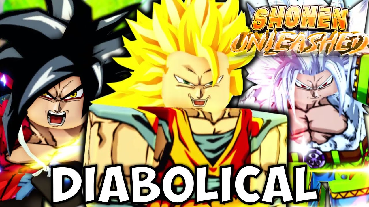 Комбинации Гоку из BUU SAGA просто ДЬЯВОЛЬСКИЕ в Shonen Unleashed
