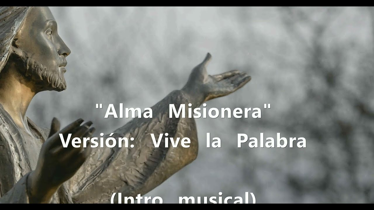 Alma Misionera  KARAOKE CATÓLICO 007🎸Canto Cristiano  ⛪ Versión de Vive la Palabra