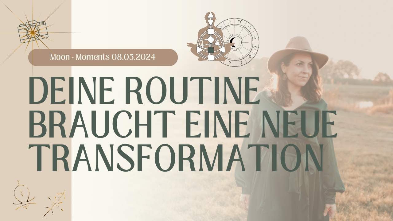 Neumondlegung im Stier - Deine Routine braucht eine neue Transformation