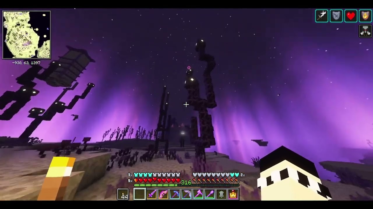 锻造大师3.1 第30集丨 庇护者奥，打你我滴少活二年（求求留个关注再走吧 ）#我的世界 #mc #锻造大师 #休闲生存 #烟河沐雨