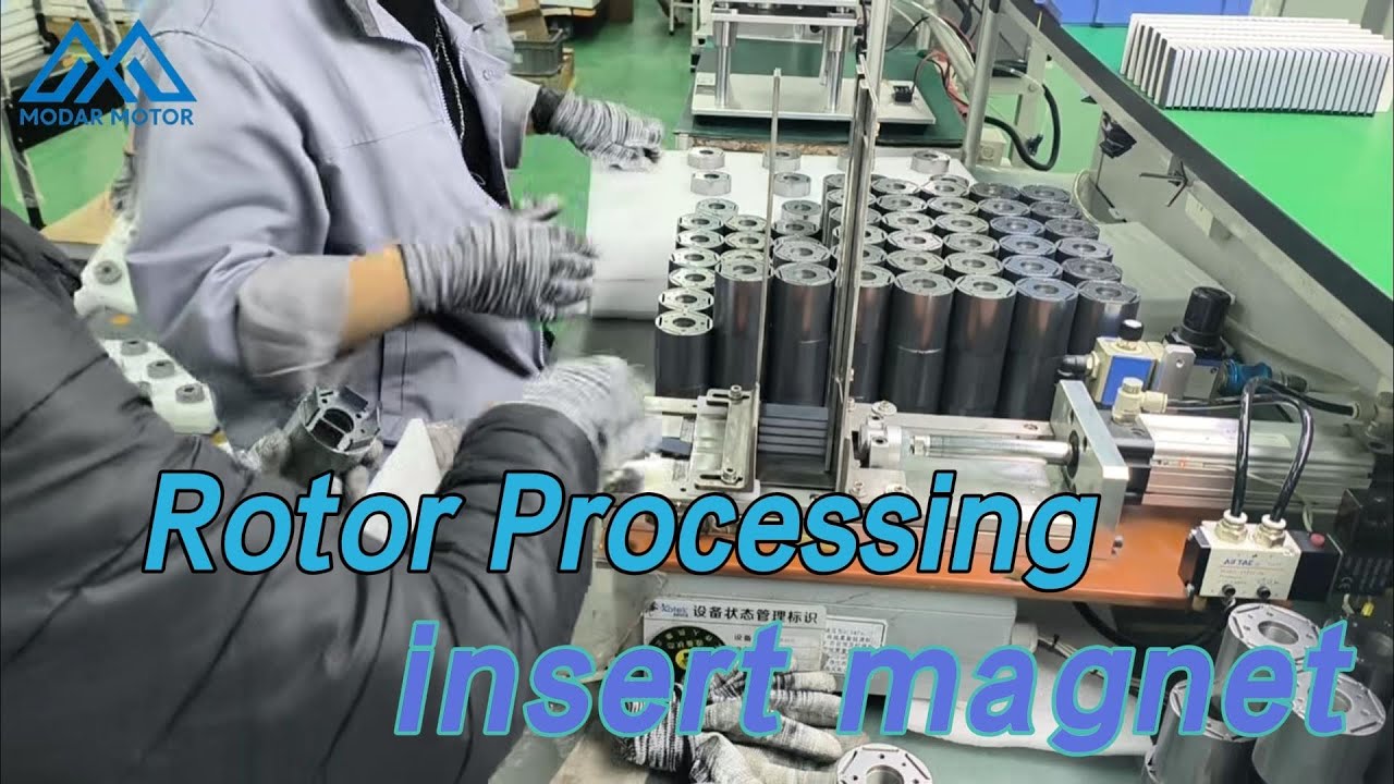 Rotor Processing &ndash; Insert Magnet | Precision Magnet Assembly for EV Motor Rotors