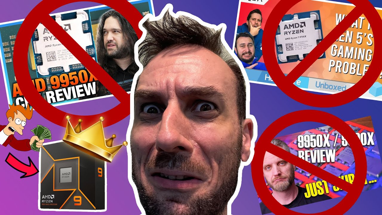 🛑 Все ошибаются насчёт Zen 5 😲 (глубокое погружение 9950X)