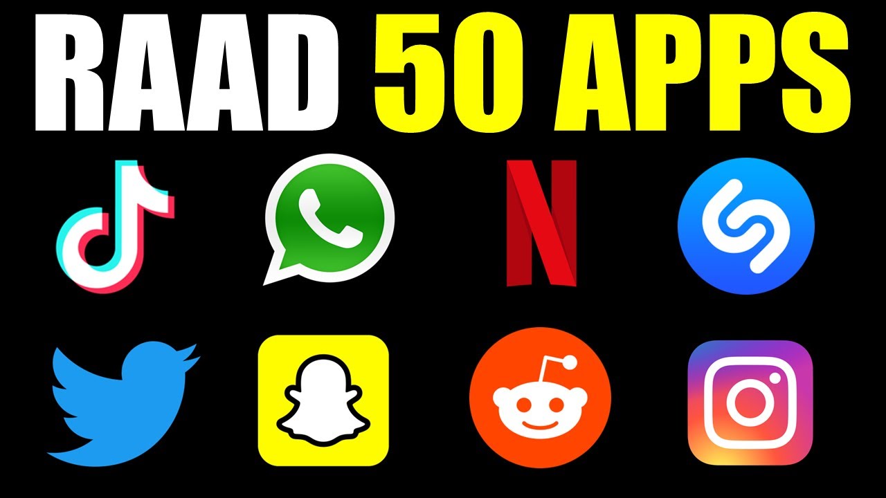 Raad Het Logo Binnen 3 seconden! | 50 Apps Logo Quiz