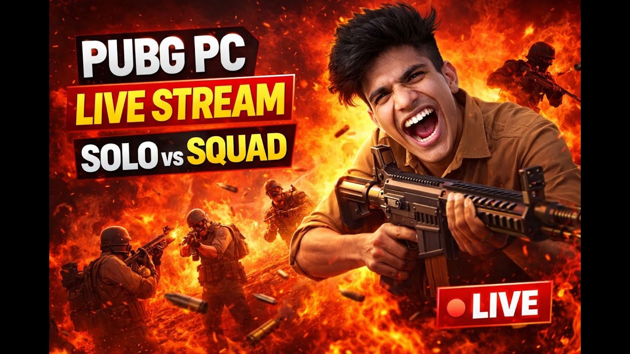 It's PUBG PC, Not BGMI... So am I a noob! | PUBG Hindi Live Stream | Ammuon