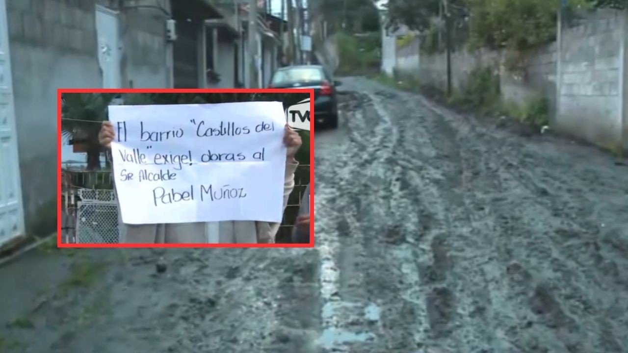 Pagan impuestos pero viven entre aguas servidas en Quito