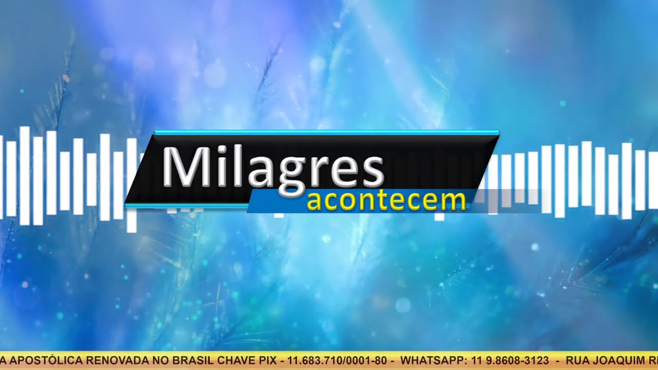 Programa Milagres Acontecem  - Pe. Sérgio Ferreira - 🔴 AO VIVO!