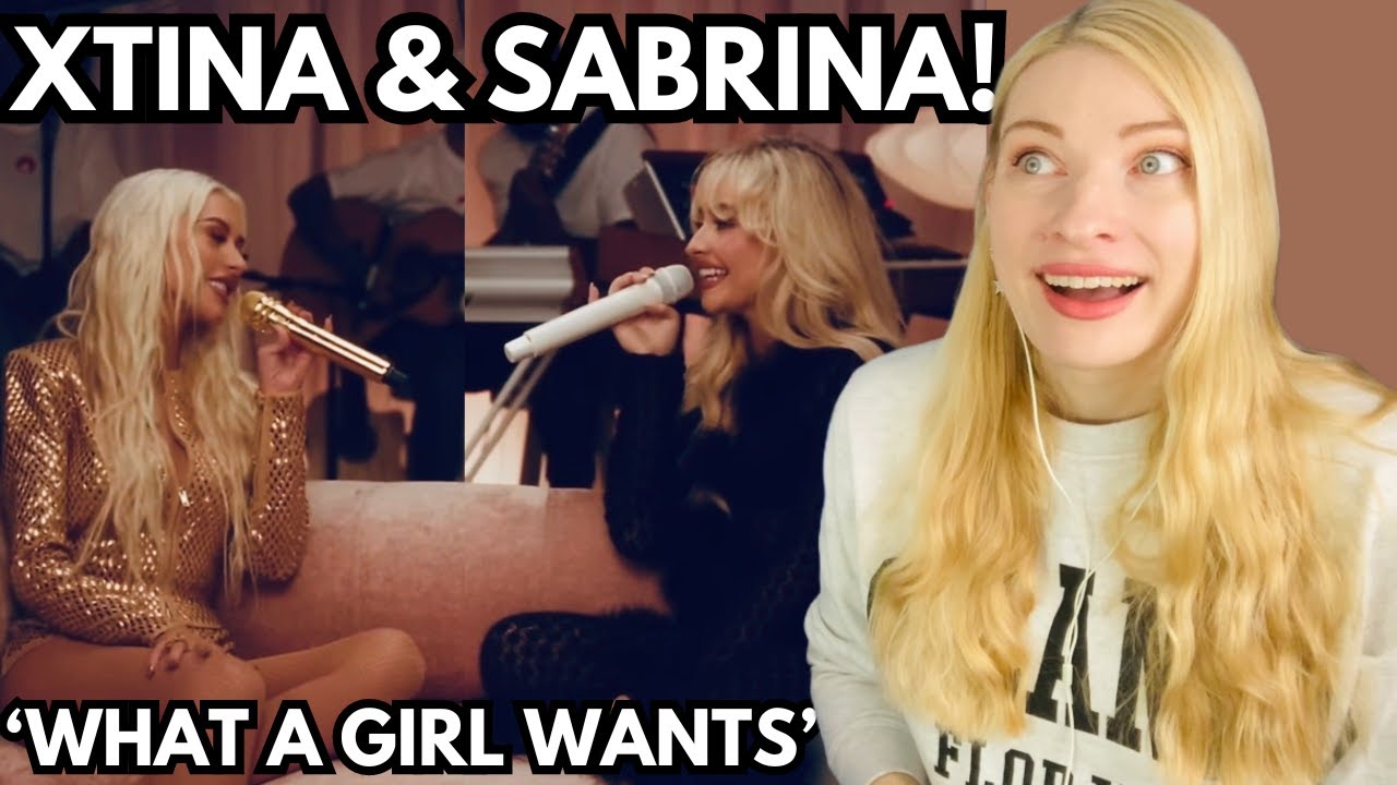 Vocal Coach Reacts: CHRISTINA AGUILERA & SABRINA CARPENTER 'What A Girl Wants' Analysis!