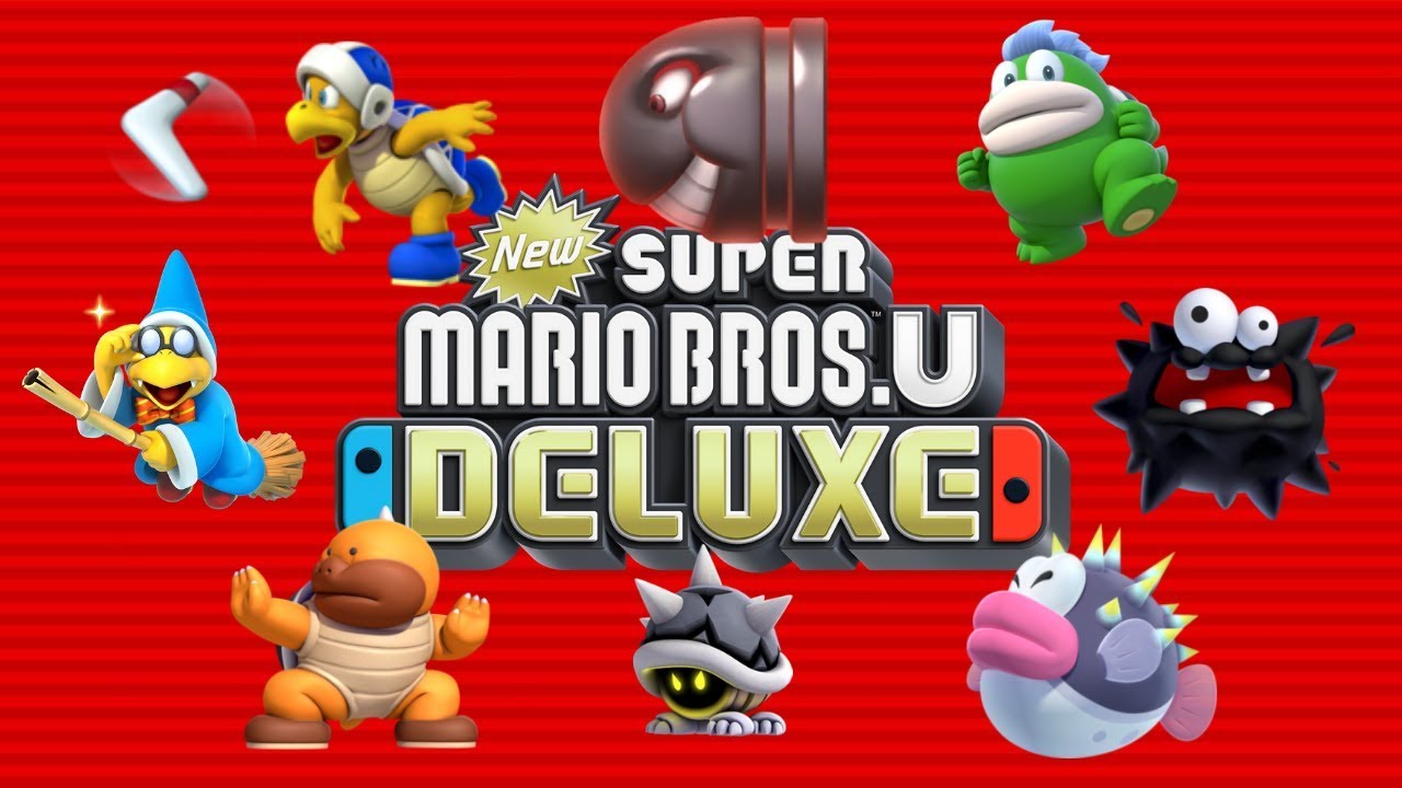 All Enemies in New Super Mario Bros. U Deluxe