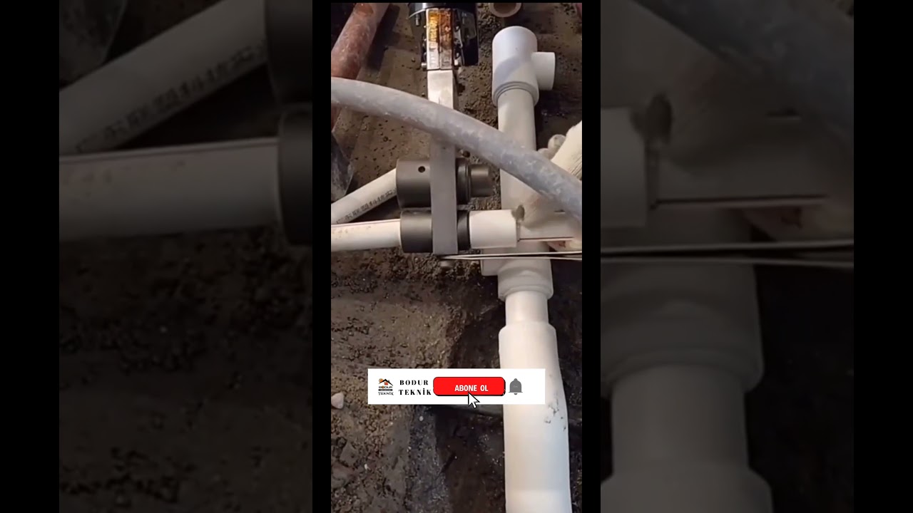 Plastik boru kaynatma taktikleri