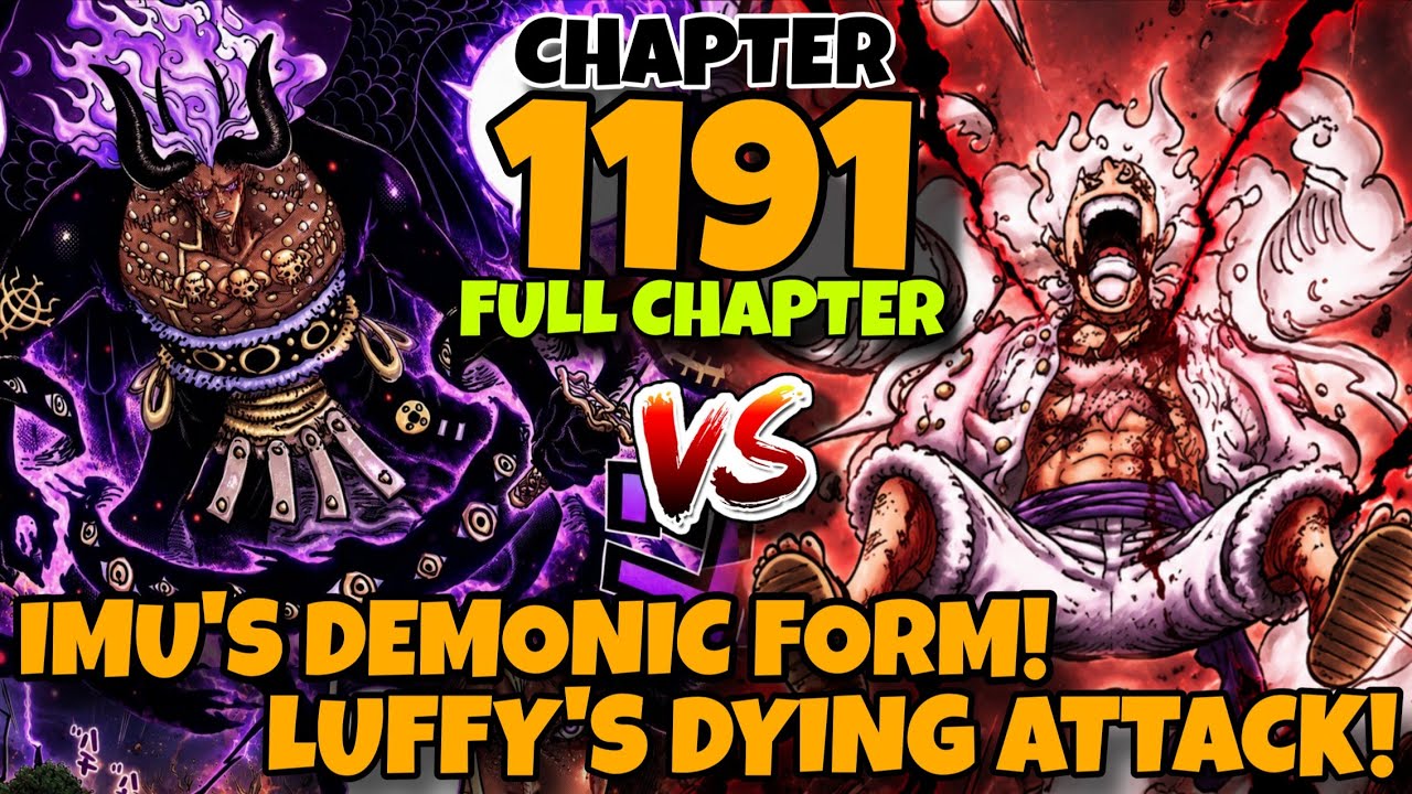 IMU DEVIL FORM REVEALED!!! 😱 LUFFY'S FINAL DYING ATTACK!! One Piece Chapter 1191 Full Tagalog Review