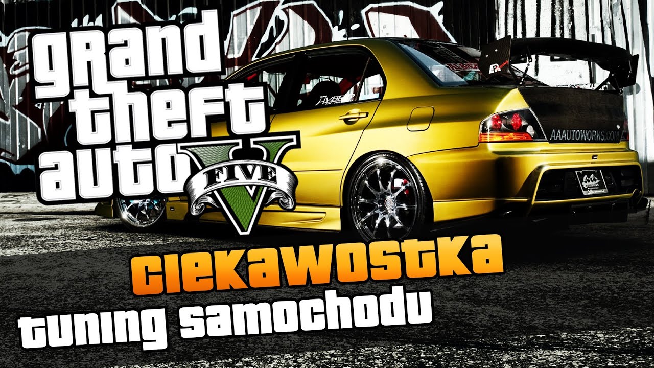 GTA V (Grand Theft Auto V) - Tuning samochodów | Ciekawostki w GTA V [#78]
