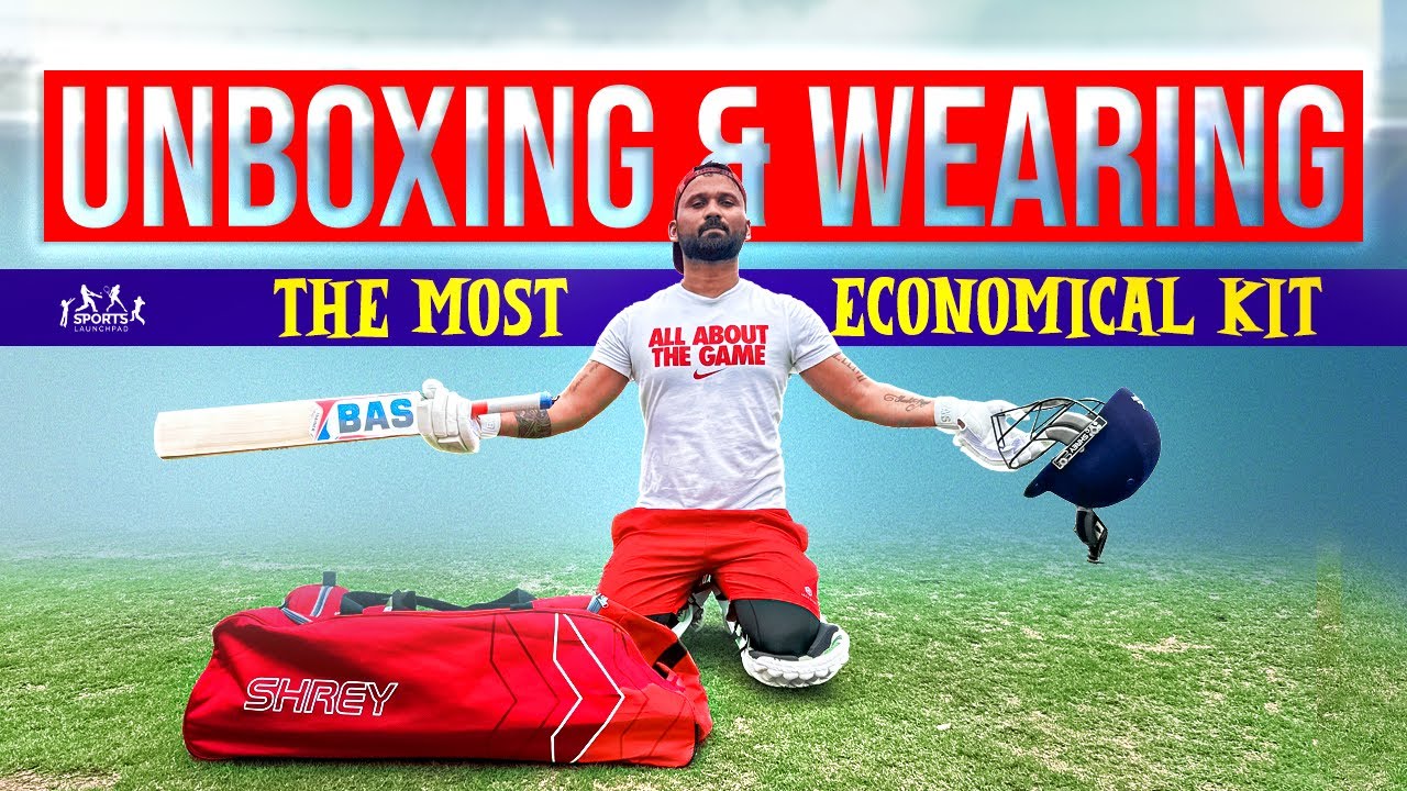 ये है world की Most Economical Kit 🤯 | Wearing World’s Most Economical Kit | #cricket