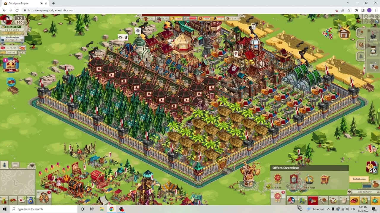 I AM BACK - [ Castle review & WAR ]