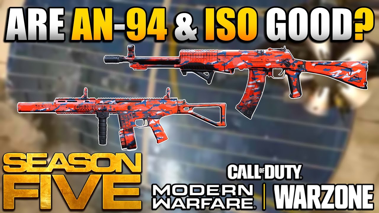 Are the New AN-94 and ISO DLC Weapons Worth Using? | Modern Warfare Multiplayer/Warzone Class Setups