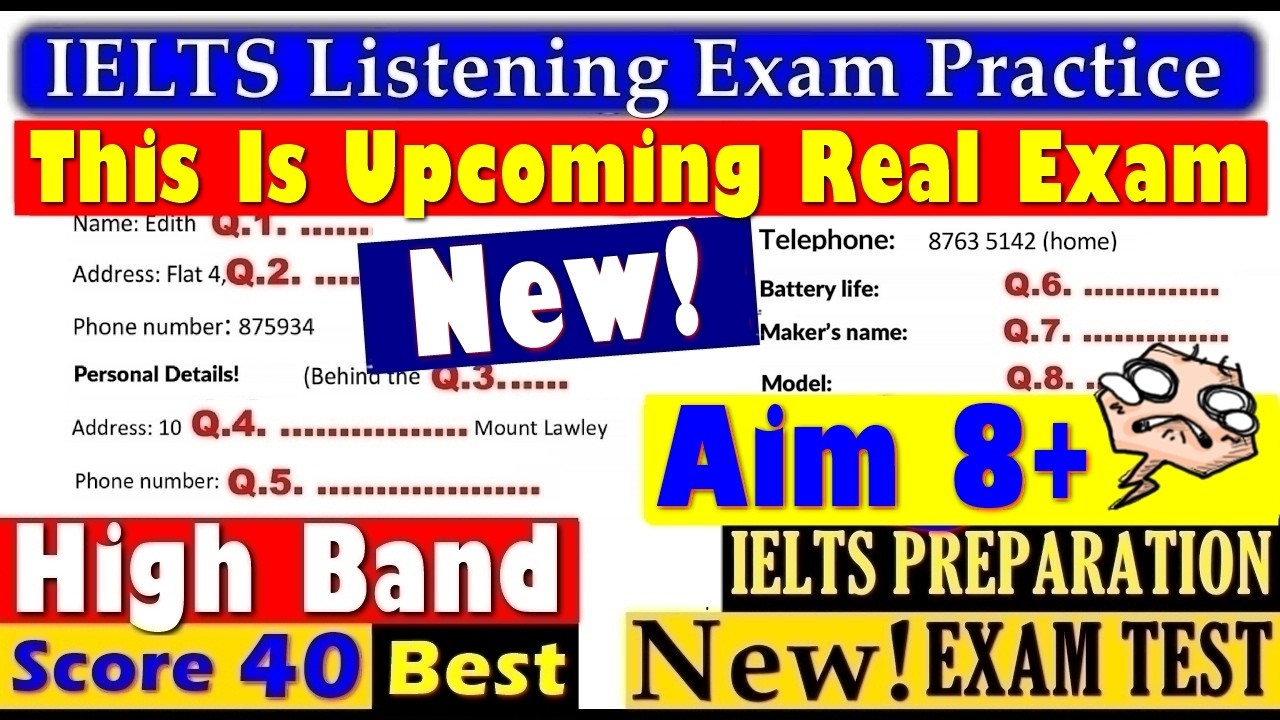 IELTS LISTENING PRACTICE TEST 2026 WITH ANSWERS | 08.06.2026