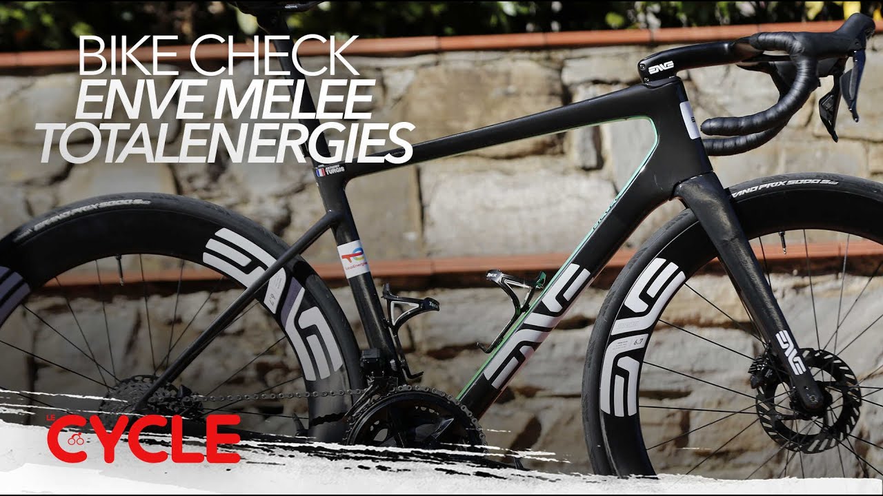 Bike check du Tour de France 2024 : Le Enve Melee d’Anthony Turgis