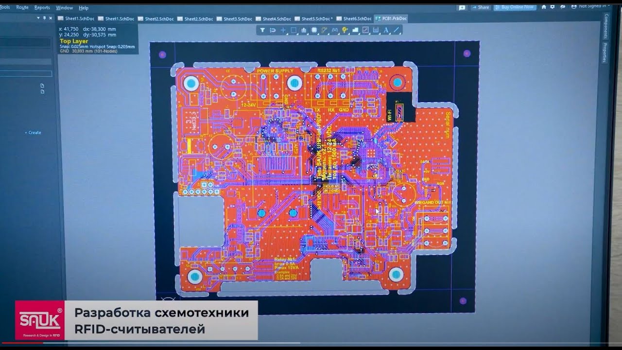 R&D и обзор опытного производства RFID оборудования SAUK