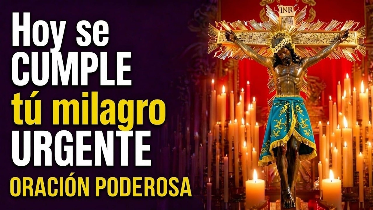 Oración Poderosa de Hoy al Señor de los Milagros 🙌 ¡Algo Sobrenatural Pasa!
