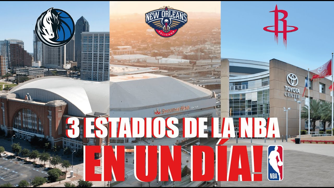 TRES ESTADIOS DE LA NBA EN UN DÍA! 🏀🔥