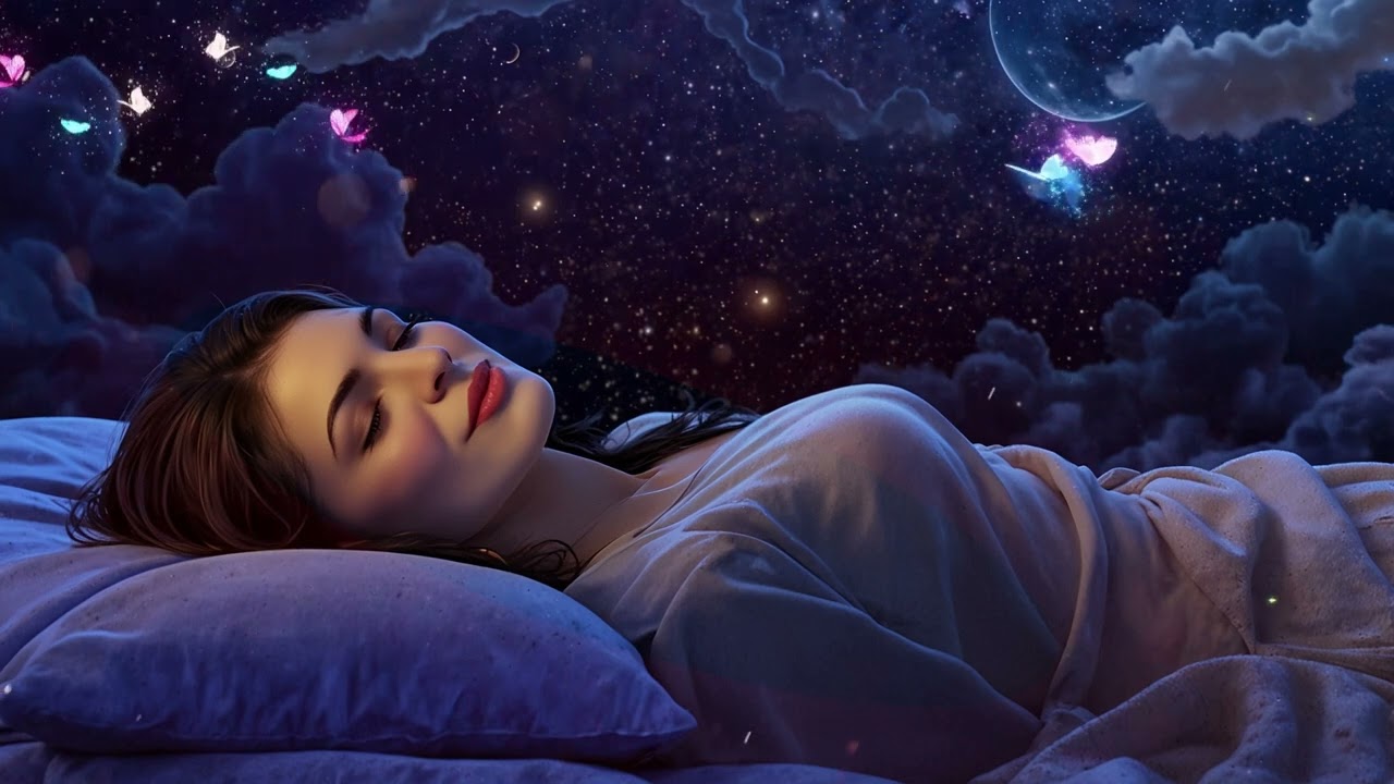 Relaxing Piano Music Soft To Sleep, Eliminates Stress, Insomnia Releases Melatonin Toxin