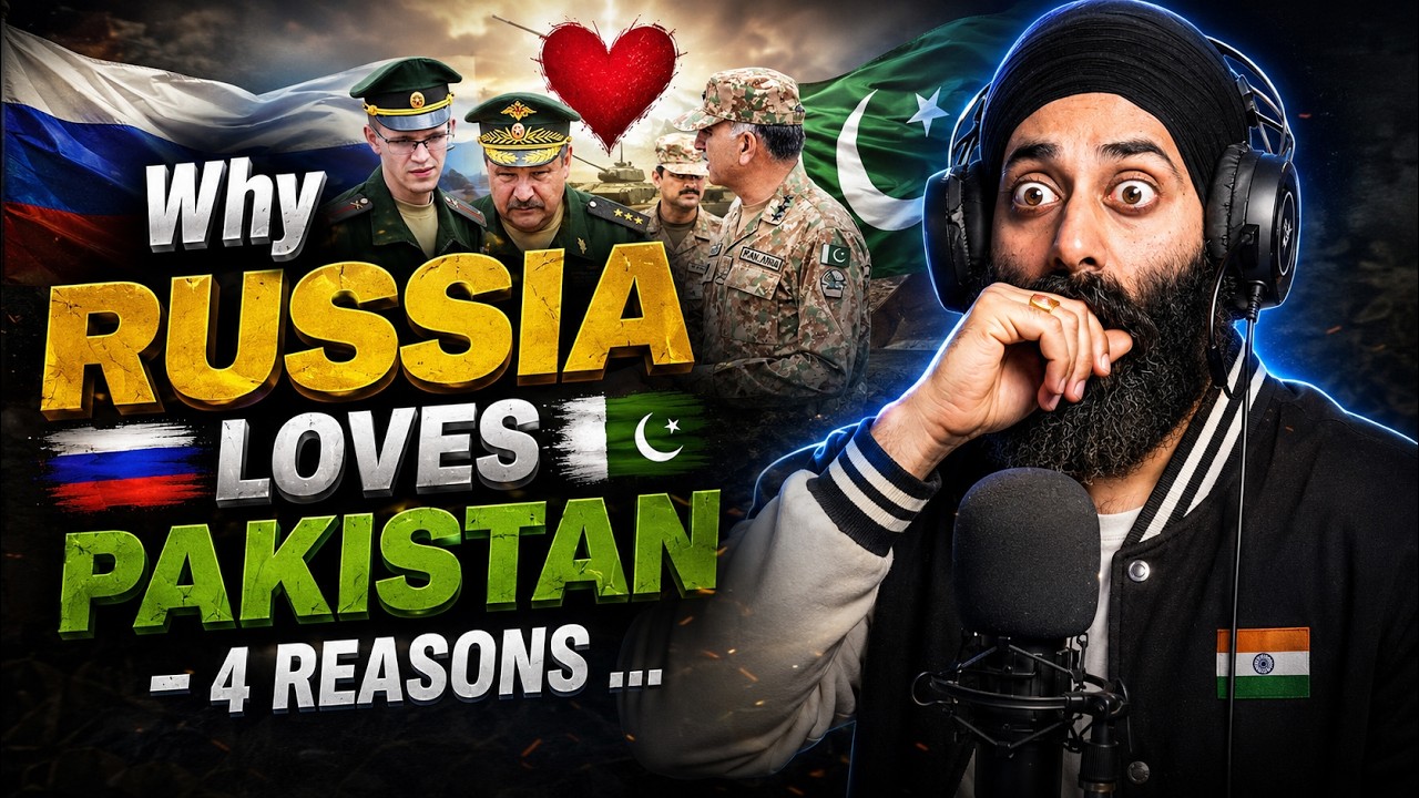 Indian Reaction on 4 Reason Why Russia Loves Pakistan Now | PunjabiReel TV