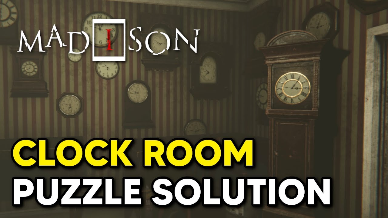 MADiSON - Clock Room Puzzle Solution
