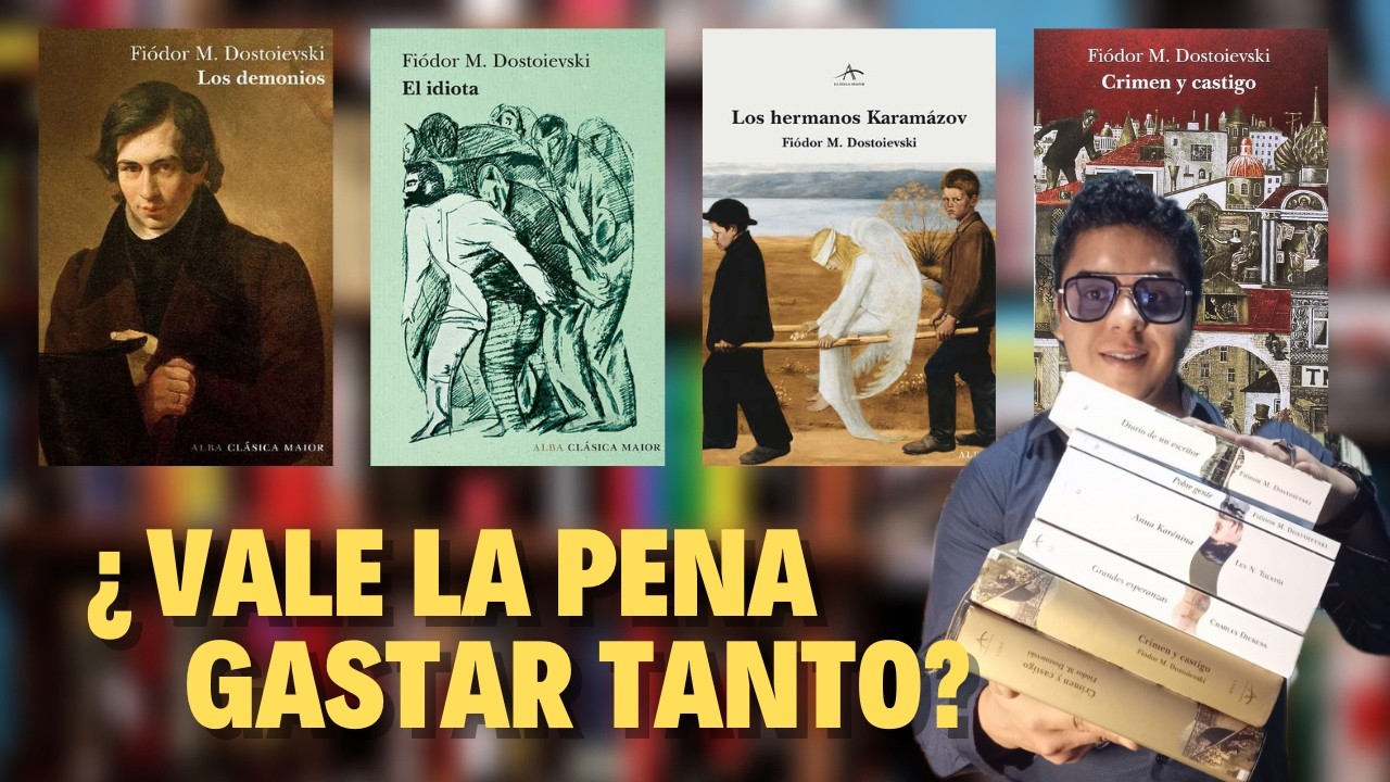 📚🔥 ¿El mejor Dostoievski está en ALBA Editorial? | ¿Colaboración con ALBA? • EsMarcoReyes🔥