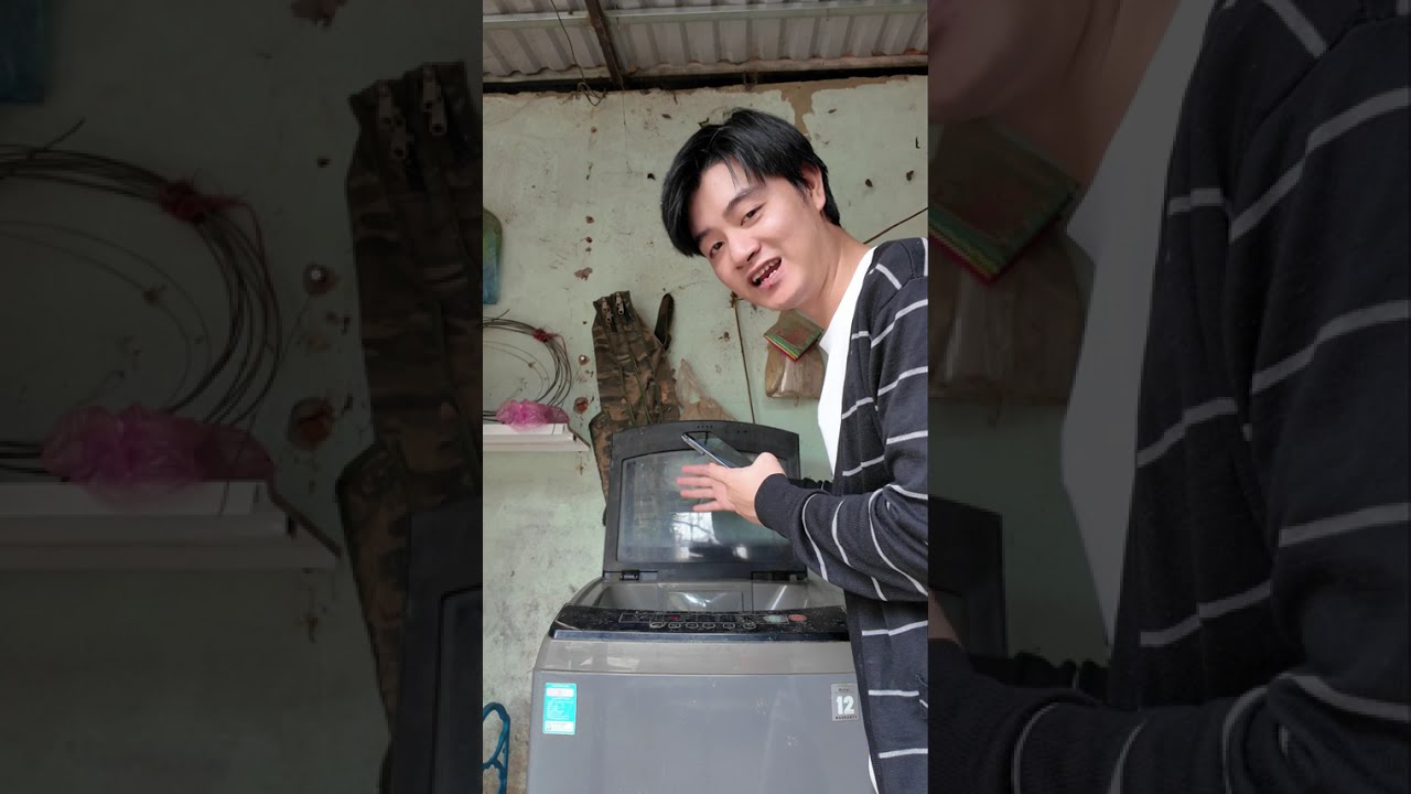 Mẹo sửa chữa máy giặt nước yếu #duongtrainghiem 