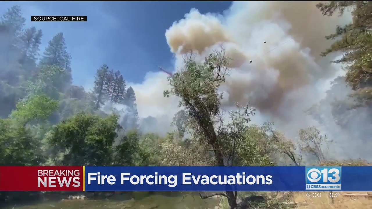 River Fire Near Colfax Burns 1,000 Acres