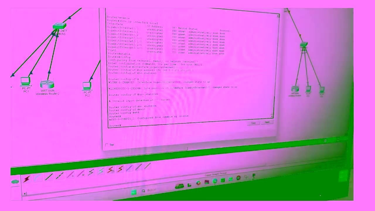 Funcionamiento de la red inalámbrica implementada (práctica de laboratorio)