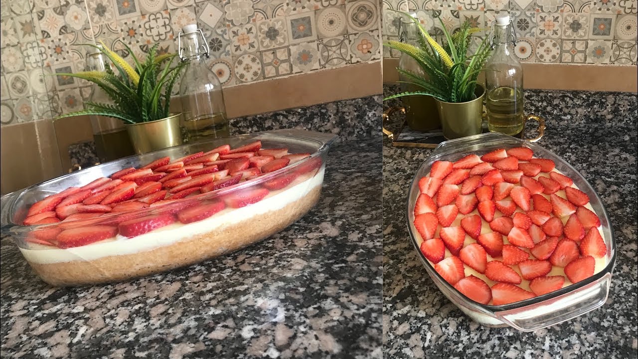 كيكة بالكريم باتسيير سهلة وكتجي خطيرة || cake  avec la crème pâtissière
