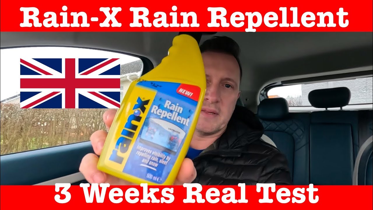 Does Rain Repellent Really Works ? - 3 Weeks Real Test #rainx