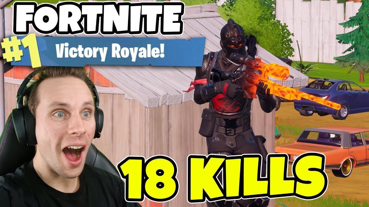 18 KILLS FÖRSTA MATCHEN *FORTNITE CHAPTER 2* HELT NY KARTA