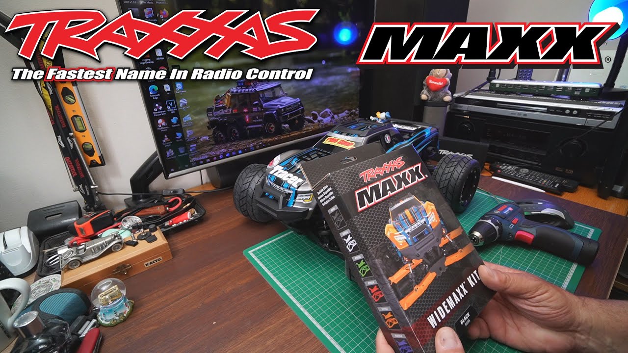 WideMaxx Kit Installation V2 - the best for your Traxxas MAX (GR) Το καλύτερο Upgrade για το MAX