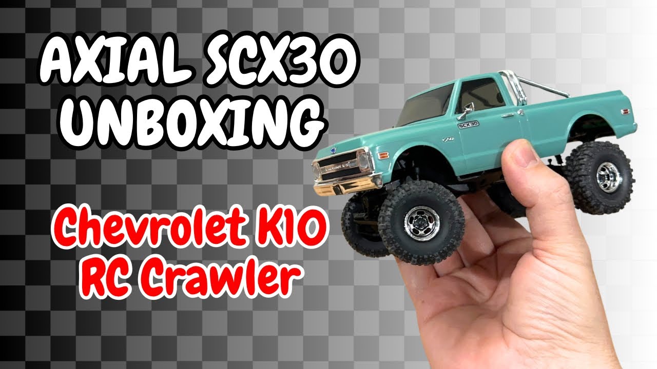 Axial SCX30 Unboxing | Chevrolet K10 | #RCcrawler