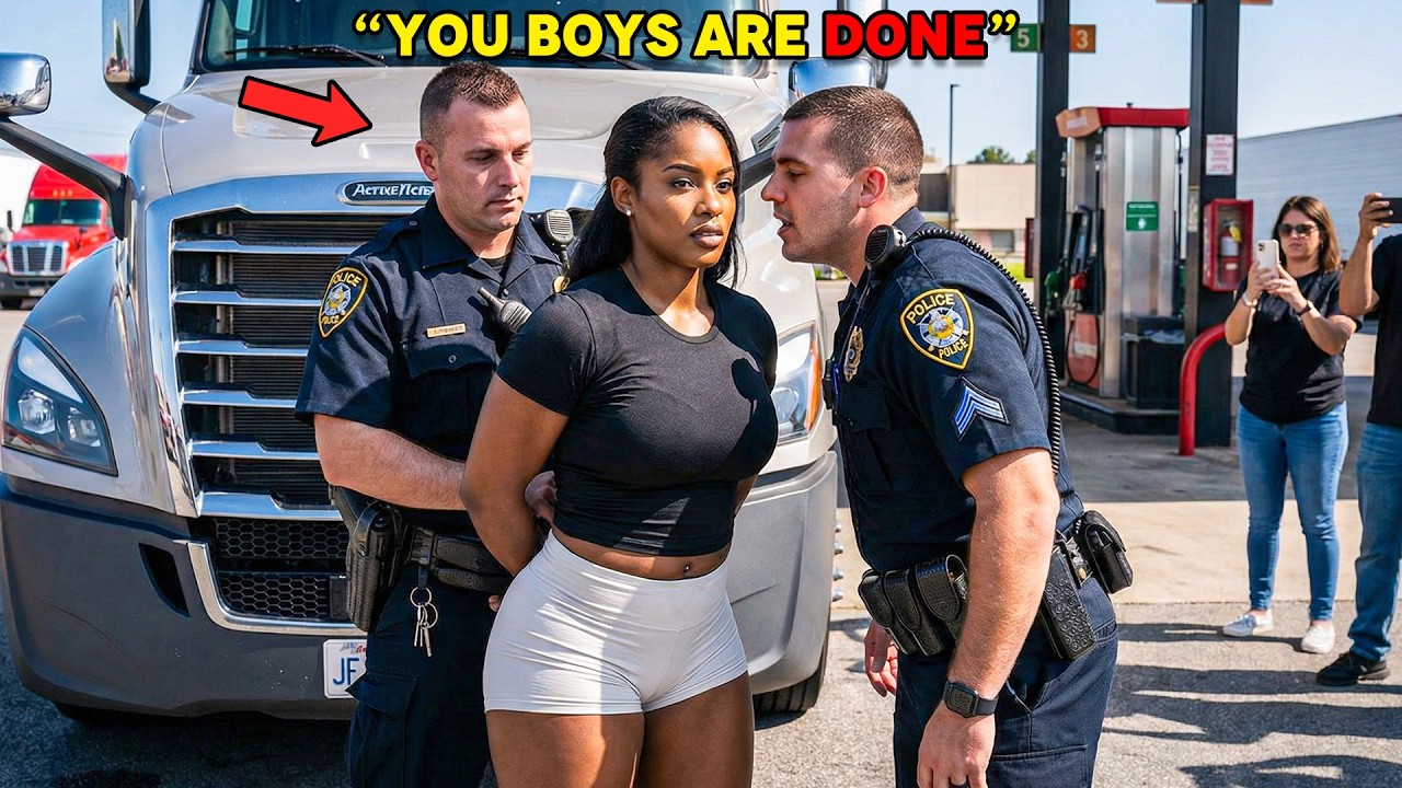 Cops Target Black Trucker at Rest Stop—Unaware She's an Undercover FBI Agent