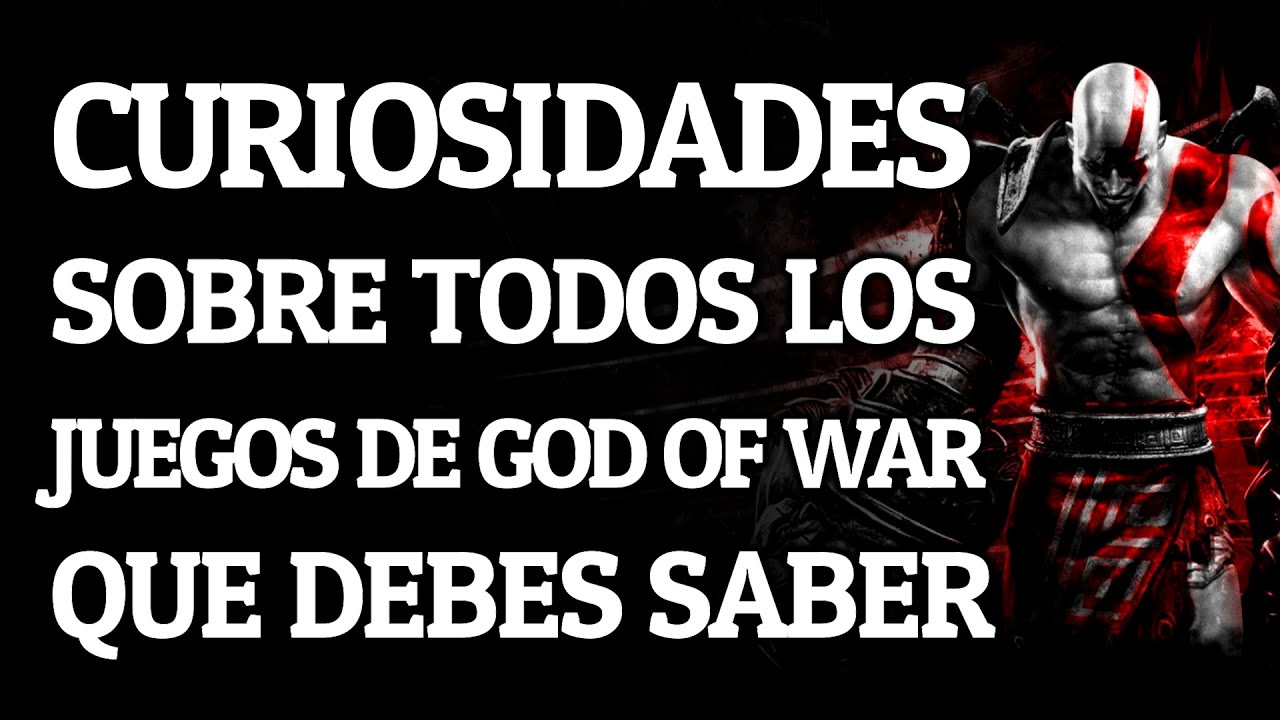 DATOS CURIOSOS sobre todos los juegos de GOD OF WAR (Recopilación) 🔥