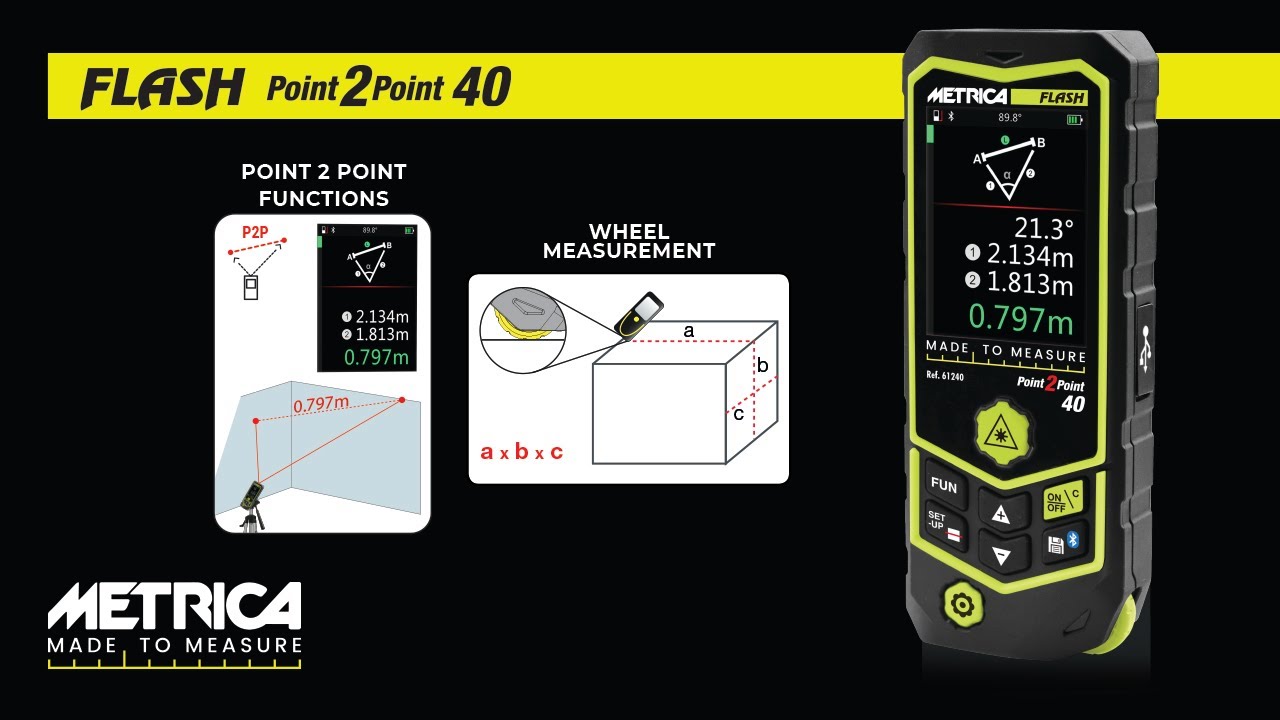 Metrica Point 2 Point 40m - 61240 Español