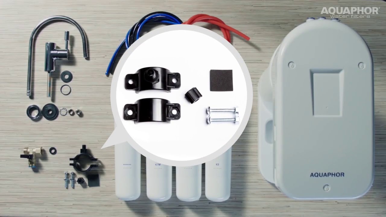 AQUAPHOR RO-101S DWM Installation: How to set up a reverse osmosis system Aquaphor RO 101S
