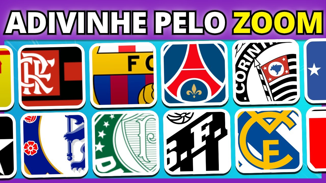 🔍🛡️ ADIVINHE O TIME PELO ZOOM ⚽ | DESAFIO DOS DETALHES | #quiz #futebol #times