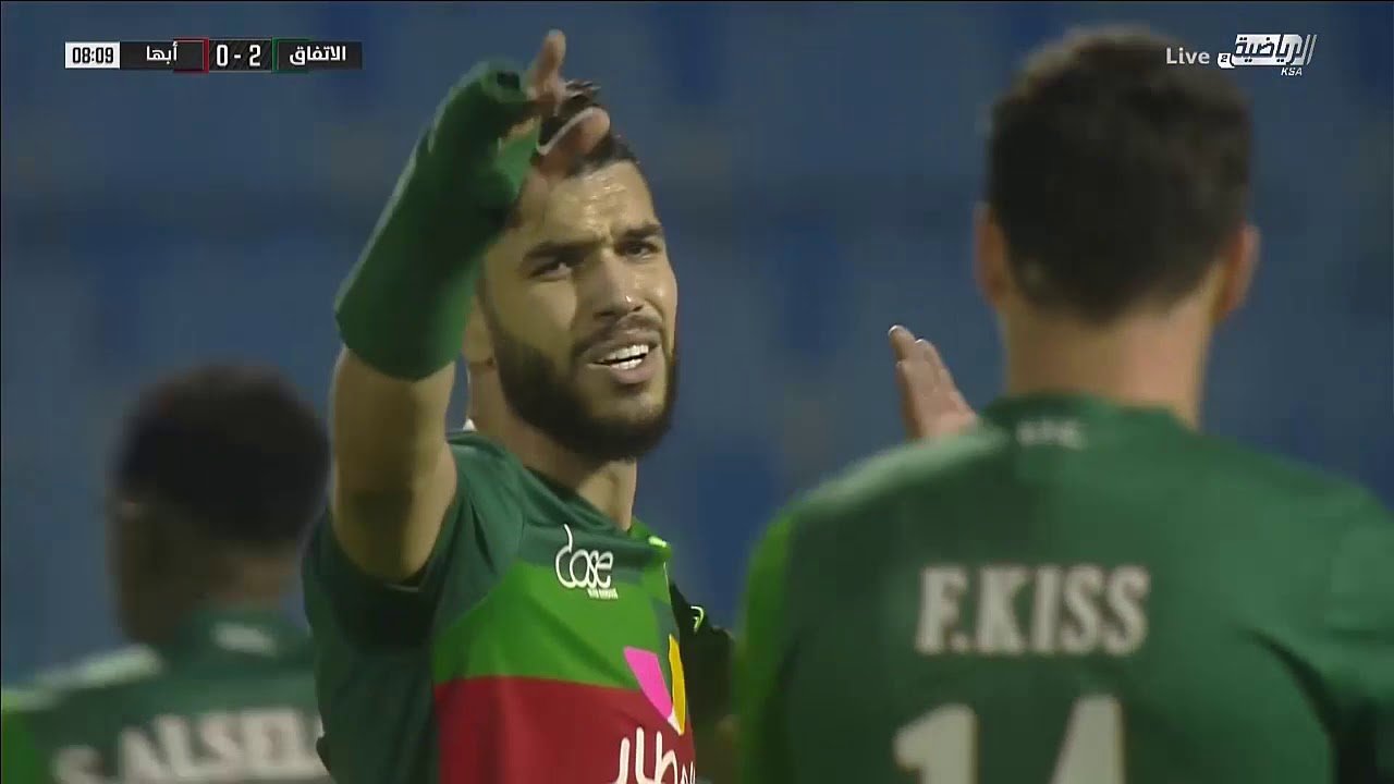 مباراة الاتفاق 4-1 ابها  .المباراة كاملة. 29 فبراير 2020 ..HD