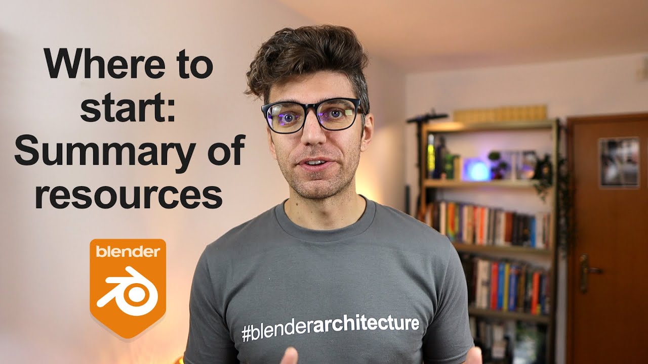 Where to start with Blender for Architectural Design Beginners & advanced users.
