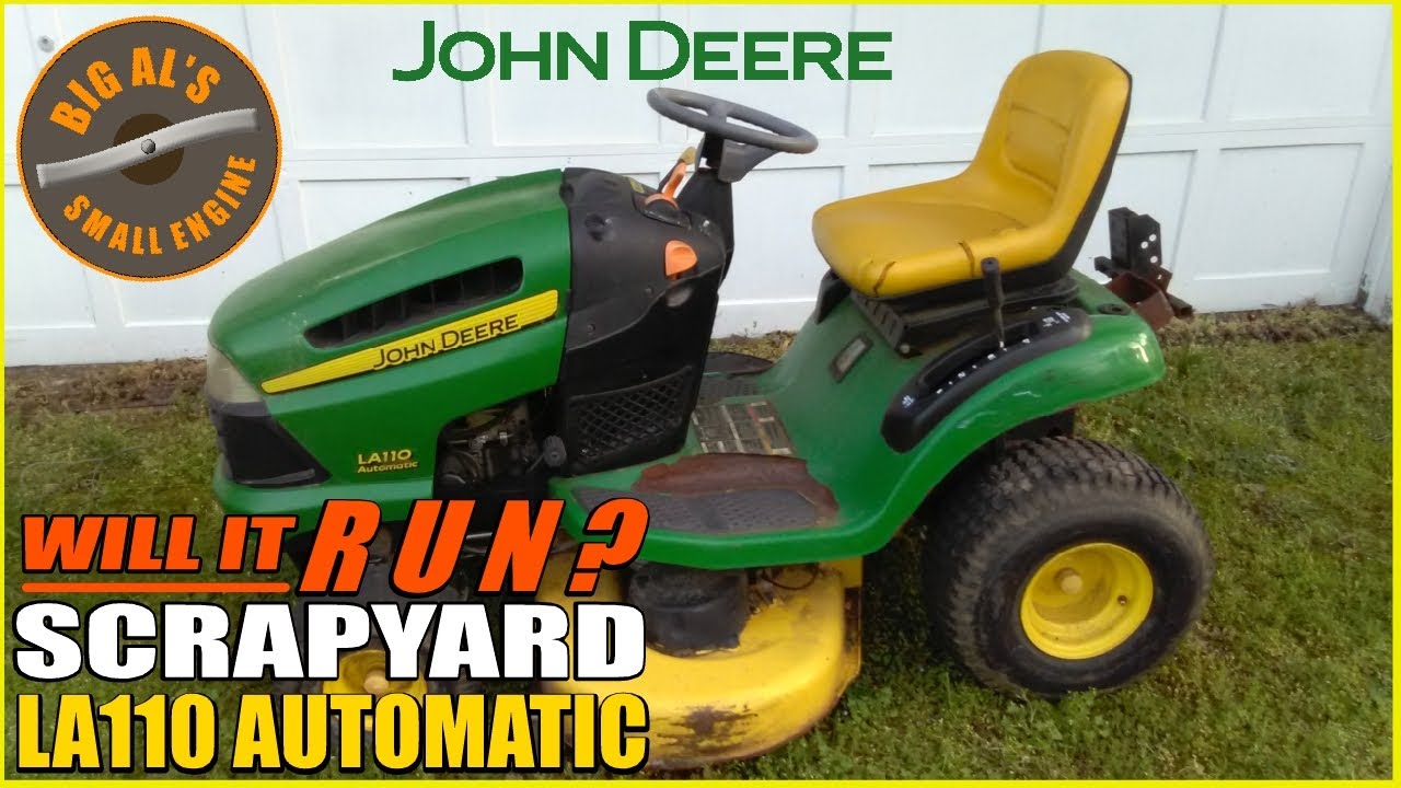 2007 JOHN DEERE LA110 FROM THE SCRAPYARD | CAN IT BE SAVED?