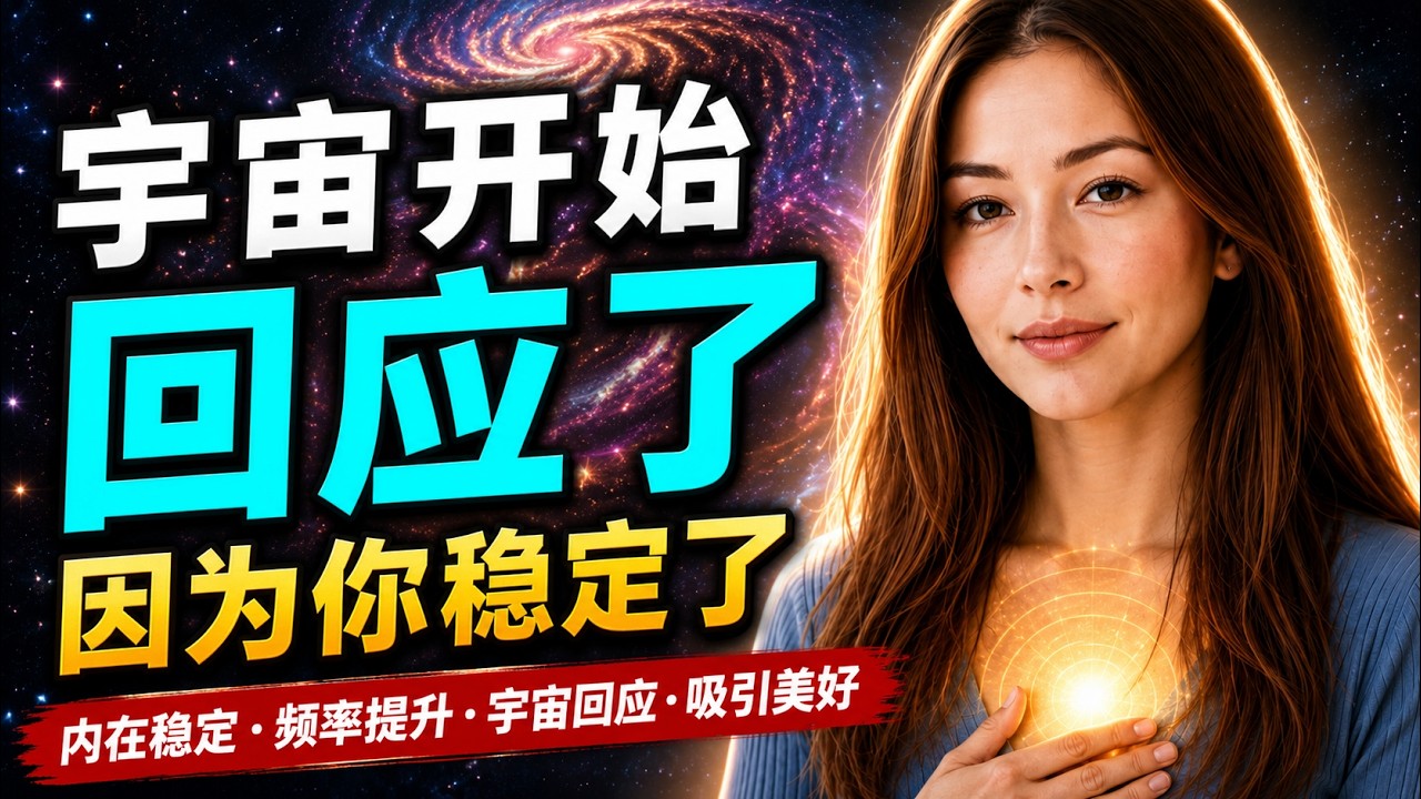 你的频率一稳定，宇宙回应就会像瀑布一样涌来！｜觉行致富 Awaken & Abundant