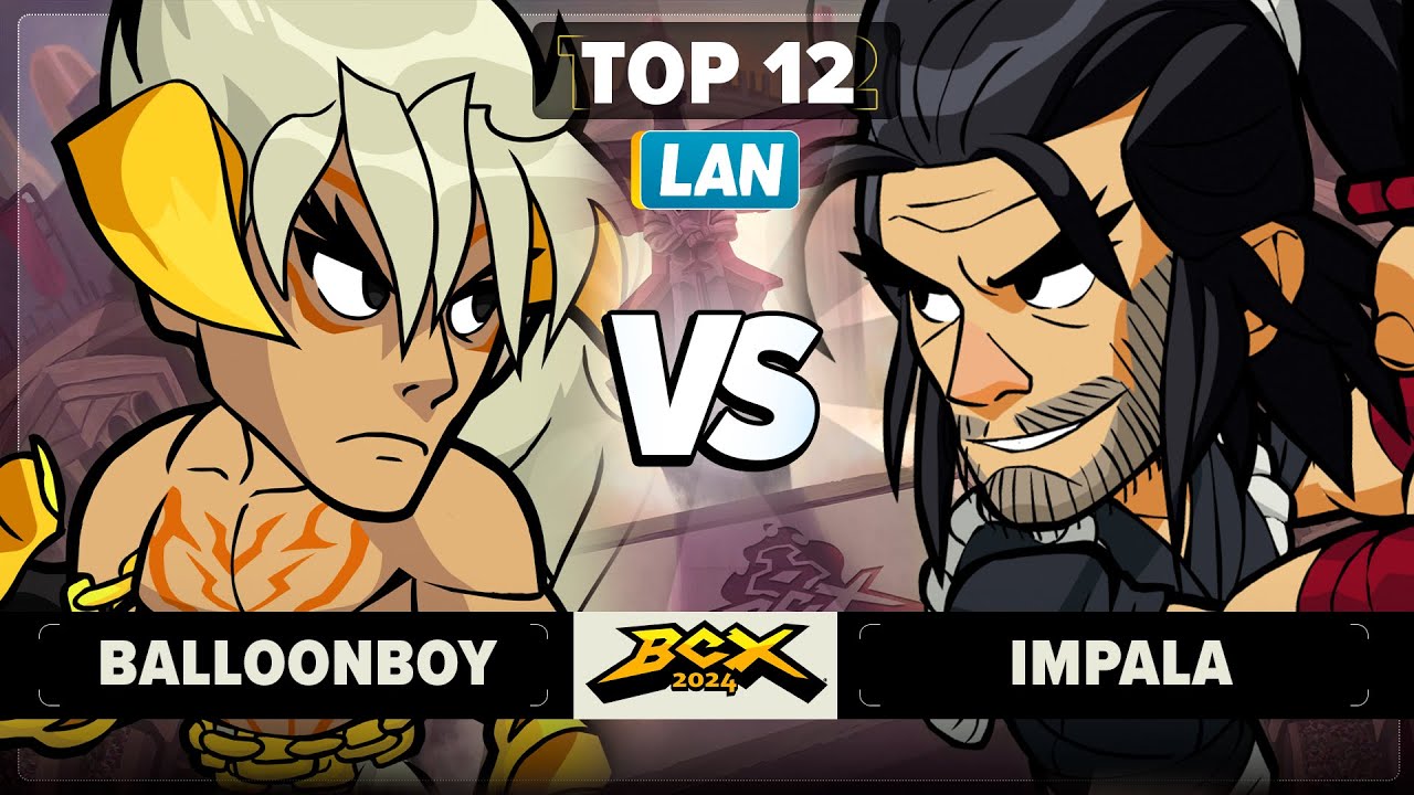 BalloonBoy vs Impala - Top 12 - Brawlhalla World Championship 2024 - LAN 1v1