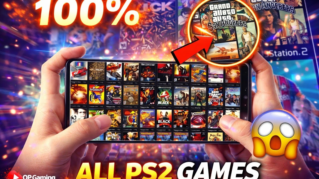 How to download ps2 gameson mobile||Telugu