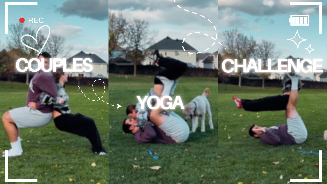 COUPLES YOGA CHALLENGE *HILARIOUS‼️*