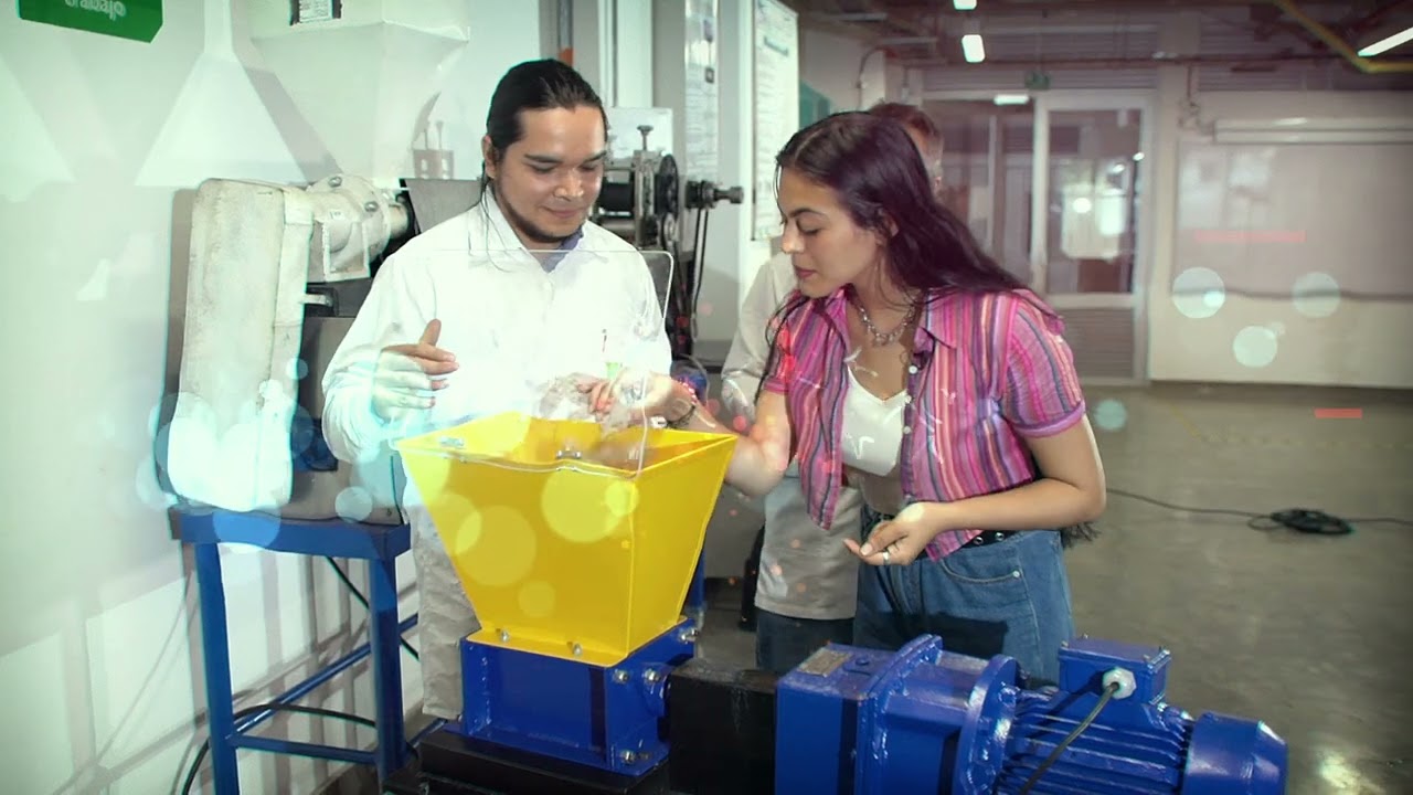 #EstoSíTieneCiencia Maquina trituradora de plástico