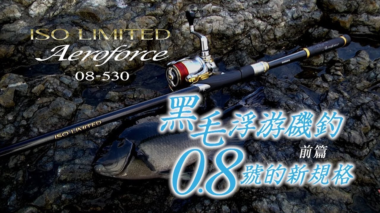 黑毛浮游磯釣 0.8號的新規格 前篇